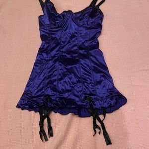 Purple soft Corset piece